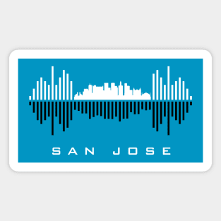 San Jose City Soundwave Magnet